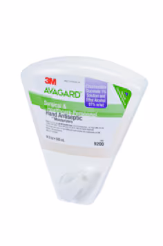3M Avagard (Chlorhexidine Gluconate 1% Solution and Ethyl Alcohol 61% w/w) Surgical and Healthcare Personnel Hand Antiseptic with Moisturizers 9200 Image