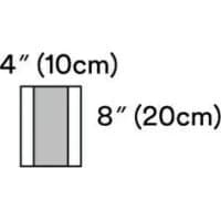 3M #1035, Steri-Drape Incise Drape 3 7/8x7 7/8 4/CS Image
