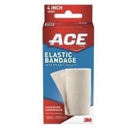 3M #207604, Ace Bandage Antimicro 4" w/Velcro 72/CS Image