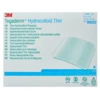 3M #90022, DRESSING, TEGADERM, THIN, SQUARE, 4"X4", 5/BX Image