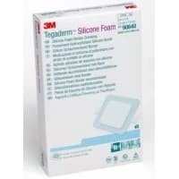 3M #90640, DRESSING TEGADERM SIL FOAM 3INX3IN 10/BX 6BX/CA Image