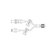 Acacia Sales #BB-004-01, SET, EXT, TUBING, VALVE, LUER LOCK, 4", EACH Image