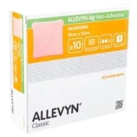 Smith & Nephew #66800084, ALLEVYN AG NON ADHESIVE 10X10CM Image