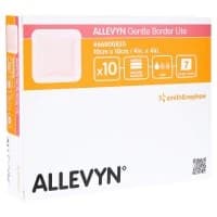 Smith & Nephew #66800835, Allevyn Gentle Border Lite 10cm x 10cm Image
