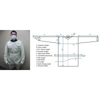 AMD Ritmed #A69961, GOWN, ISOLATION, YELLOW, 100/CS, 100/CS Image
