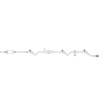 B Braun #354205, Primary Gravity IV Set with 3 CARESITE Injection Sites, 50/CS Image