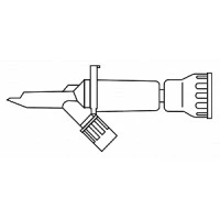 B Braun #412021, Standard Spike Dispensing Pin with One-Way Valve, 50/CS Image