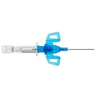 B Braun #4251128-02, Introcan Safety 3 Closed IV Catheter 22 Ga. x 1 in., PUR, Winged, 200/CS Image