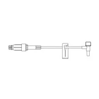 B Braun #473440, Small Bore T-port Extension Set with ULTRASITE Valve, Luer Slip Connector, 100/CS Image