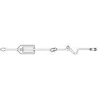 B Braun #473998, 1.2 Micron Filtered Extension Set with SafeLine Split Septum Injection Site, 50/CS Image