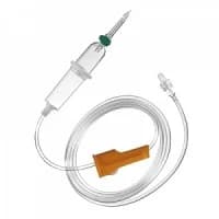 B Braun #V6222, Syringe Pump IV Extension Set PVC-Free Fluid Path 60" Priming volume 0.5mL 50/Ca Image