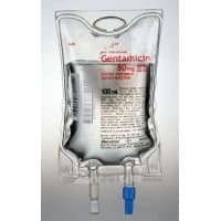 Baxter #2B0862, Isotonic Gentamicin Sulfat Inj 100mL Str 24/Ca Image