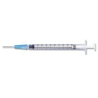 BD  #309624, Syringe TB Intradermal 21Gx1" 1cc 100/BX, 8 BX/CS Image