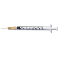 BD  #309625, SYRINGE 1CC DETABLE NEEDLE INTRADERM 100/BX 8BX/CA Image