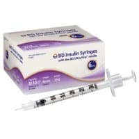 BD  #324909, SYRINGE BD INSULIN 3/10ML, 5BX/CS Image
