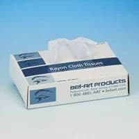Bel-Art Products #F248410000, Tissues Rayon Cloth 10/CS Image
