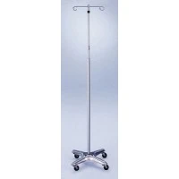 Blickman Health #0518889000, IV STAND, 2-RAM'S HOOK, 1-HAND HGHT, EACH Image