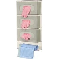 Bowman #PS004-0111, DISPENSER, LINER SNGL, GLOVE TRPL, CLEAR, PL, EACH Image