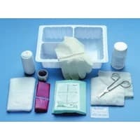 Busse #1443, TRAY, PRESSURE SORE, GAUZE, SALINE SOLUTION, 20 EA/CS Image