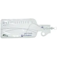 Coloplast #1112, Self-Cath Closed System, 8 Fr, 16" length,Straight Tip, 50/CS Image