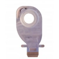 Coloplast #14342, POUCH, DRAIN, MIDI, TRNSP, MED, COUPL, 2", NDS, 20/BX Image