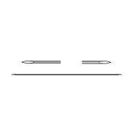 Con-Med #5050-047, TROCAR, C-WIRE .035 IN. TROCAR TIP, 50 EA/CS Image
