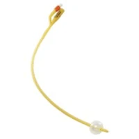 Covidien #402716, Dover Silicone Elastomer Coated Latex Foley Catheter, 5 mL, 2-Way, 16 Fr (5.3 mm), EACH Image