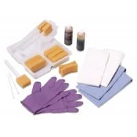 Covidien #41589, TRAY, SKIN, PREP, WET, GLOVES, 6-SPONGES, 20/CS Image