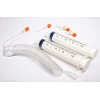 Covidien #801800, SYRINGE, OPTISTAR, 60ML, W/TUBING 90", 50/CS Image
