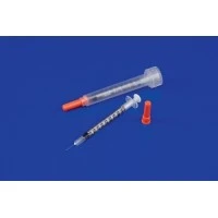 Covidien #8881501210, SYRINGE, INS, 1ML, 28GX 1/2", 500/CS Image