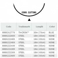 Covidien #8886222289, SUTURE, MONO, S / STEEL, 2X18", CV-320, SCC, 12/BX Image