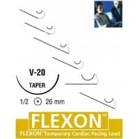 Covidien #8886259763, SUTURE, FLEXON / FEP, 0, 24", T-5/CS-1, D / A, 12/BX Image