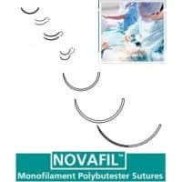Covidien #8886442023, SUTURE, NOVA, BLUE, 5/0, 18", CE-4/C-13, 12/BX Image