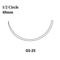 Covidien #CC904, SUTURE, CAPROSYN 0 36IN UNDYED GS25 90CM, 36/BX Image
