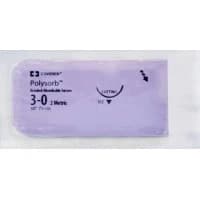 Covidien #CL542, Suture Polysorb Undyed GS-11 3-0 30" 36/BX Image