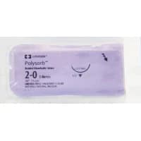 Covidien #CL544, Suture Polysorb 0 27 UD GS-11 207Q 36/BX Image