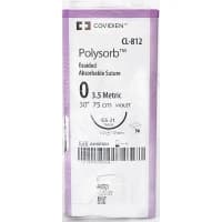 Covidien #CL812, Suture Polysorb Violet GS-21 0 30" 36/BX Image