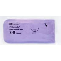 Covidien #CL842, Suture Polysorb Undyed GS-21 3-0 30" 36/BX Image
