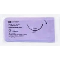 Covidien #CL844, Suture Polysorb Undyed GS-21 0 30" 36/BX Image