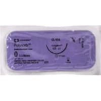 Covidien #CL954, Suture Polysorb Undyed GS-21 0 36" 36/BX Image