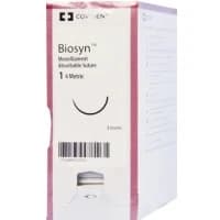 Covidien #CM966, SUTURE, BIOSYN, 1 36", VIOLET, GS-24, 36/BX Image