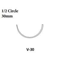 Covidien #GL224, Suture Polysorb Violet V-30 30" 36/BX Image