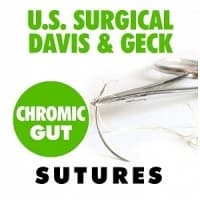 Covidien #SG637, SUTURE, CHROMIC GUT, 2/0 30 C-14 211H, 36/BX Image