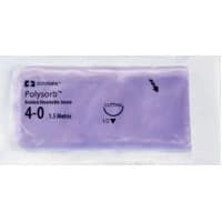Covidien #SL1615, Suture Polysorb Undyed P-22 4-0 18" 36/BX Image