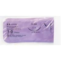 Covidien #SL696, Suture Polysorb Undyed C-16 3-0 30" Bx Image