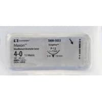 Covidien #SMM5033, Suture Maxon Mono Gr P12 4-0 18" 36/BX Image