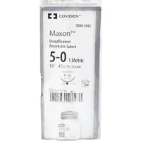 Covidien #SMM5042, Suture Maxon Mono Clr P12 5-0 18" 36/BX Image