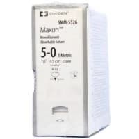 Covidien #SMM5526, Suture Maxon Mono Clr P13 5-0 18" 36/BX Image