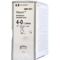 Covidien #SMM5831, Suture Maxon Mono Clr P24 4-0 18" 36/BX Image