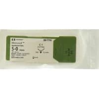 Covidien #SN771G, Suture Monosof Nylon Blk C1 5-0 10" 12/BX Image
